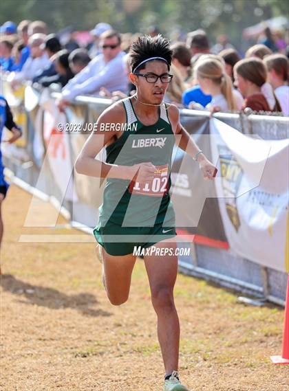 Thumbnail 1 in CIF Central Section Cross Country Championships (Boys D5 Race) photogallery.