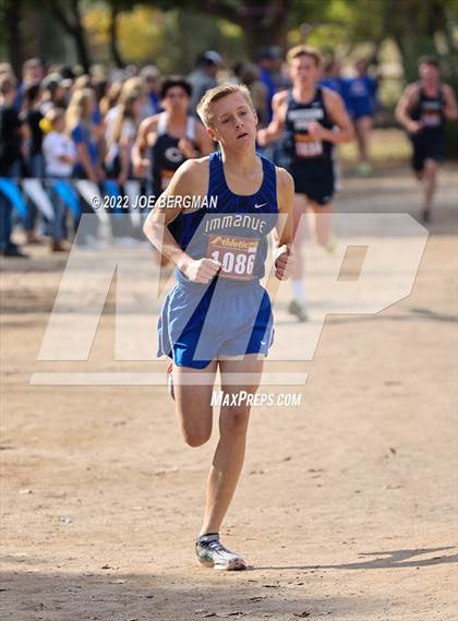 Thumbnail 3 in CIF Central Section Cross Country Championships (Boys D5 Race) photogallery.