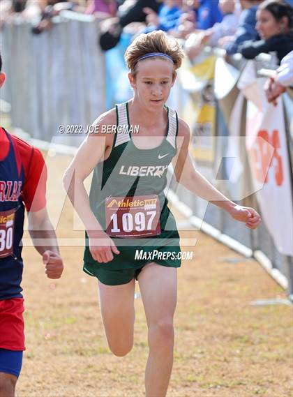 Thumbnail 3 in CIF Central Section Cross Country Championships (Boys D5 Race) photogallery.