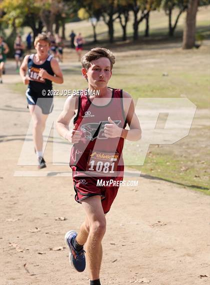 Thumbnail 2 in CIF Central Section Cross Country Championships (Boys D5 Race) photogallery.