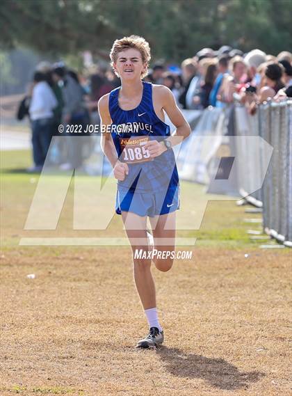Thumbnail 3 in CIF Central Section Cross Country Championships (Boys D5 Race) photogallery.