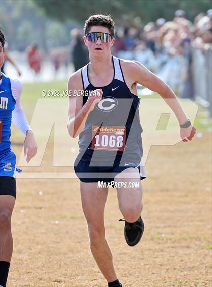 Thumbnail 2 in CIF Central Section Cross Country Championships (Boys D5 Race) photogallery.