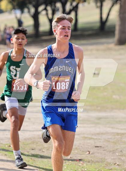 Thumbnail 2 in CIF Central Section Cross Country Championships (Boys D5 Race) photogallery.
