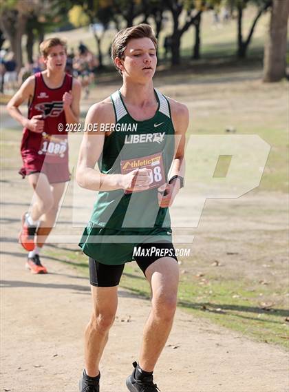 Thumbnail 2 in CIF Central Section Cross Country Championships (Boys D5 Race) photogallery.