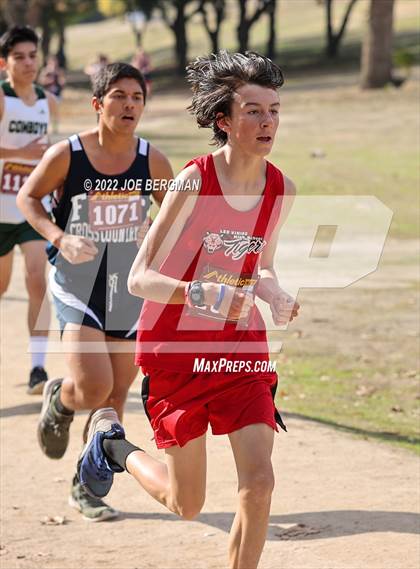 Thumbnail 2 in CIF Central Section Cross Country Championships (Boys D5 Race) photogallery.