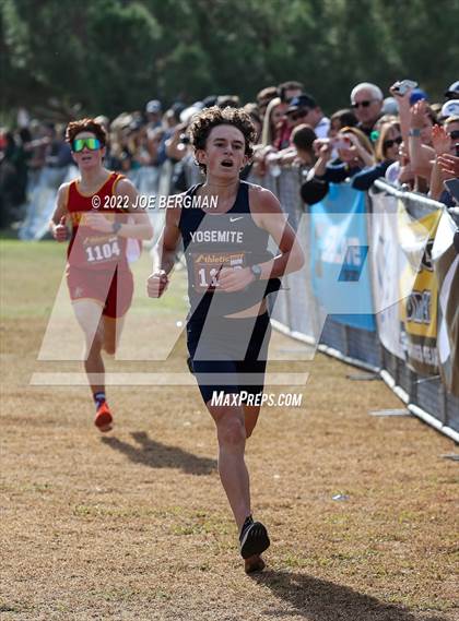 Thumbnail 3 in CIF Central Section Cross Country Championships (Boys D5 Race) photogallery.