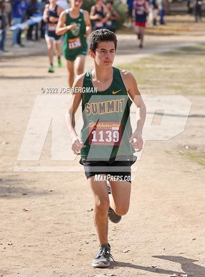 Thumbnail 2 in CIF Central Section Cross Country Championships (Boys D5 Race) photogallery.