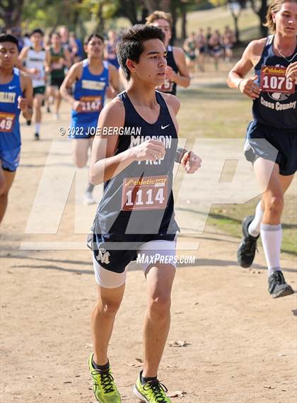 Thumbnail 2 in CIF Central Section Cross Country Championships (Boys D5 Race) photogallery.