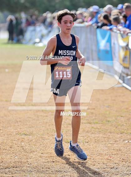 Thumbnail 1 in CIF Central Section Cross Country Championships (Boys D5 Race) photogallery.