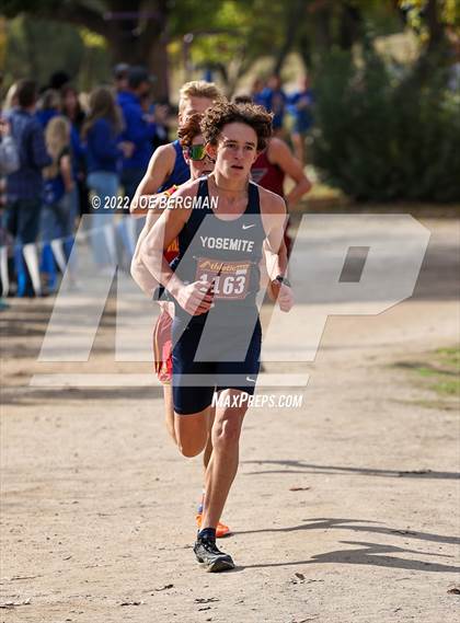 Thumbnail 2 in CIF Central Section Cross Country Championships (Boys D5 Race) photogallery.