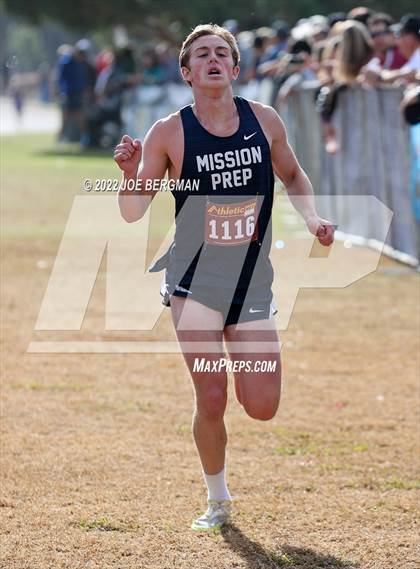 Thumbnail 1 in CIF Central Section Cross Country Championships (Boys D5 Race) photogallery.