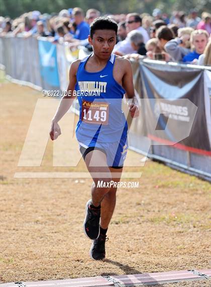 Thumbnail 2 in CIF Central Section Cross Country Championships (Boys D5 Race) photogallery.