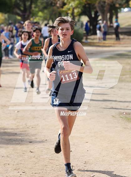 Thumbnail 1 in CIF Central Section Cross Country Championships (Boys D5 Race) photogallery.