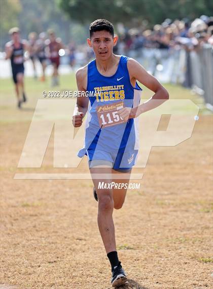 Thumbnail 2 in CIF Central Section Cross Country Championships (Boys D5 Race) photogallery.