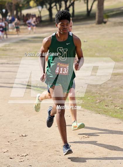 Thumbnail 1 in CIF Central Section Cross Country Championships (Boys D5 Race) photogallery.