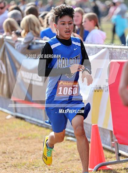 Thumbnail 2 in CIF Central Section Cross Country Championships (Boys D5 Race) photogallery.