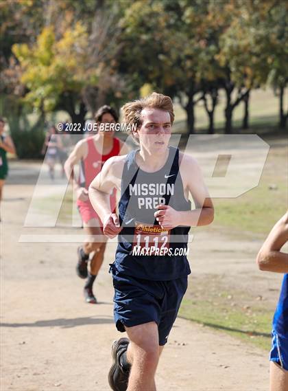 Thumbnail 1 in CIF Central Section Cross Country Championships (Boys D5 Race) photogallery.