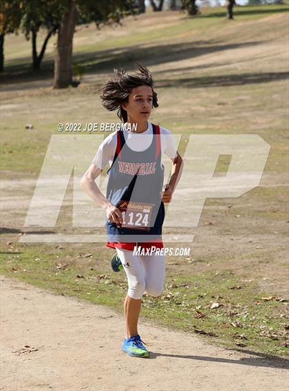 Thumbnail 2 in CIF Central Section Cross Country Championships (Boys D5 Race) photogallery.