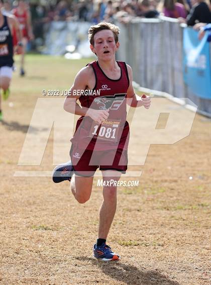 Thumbnail 2 in CIF Central Section Cross Country Championships (Boys D5 Race) photogallery.
