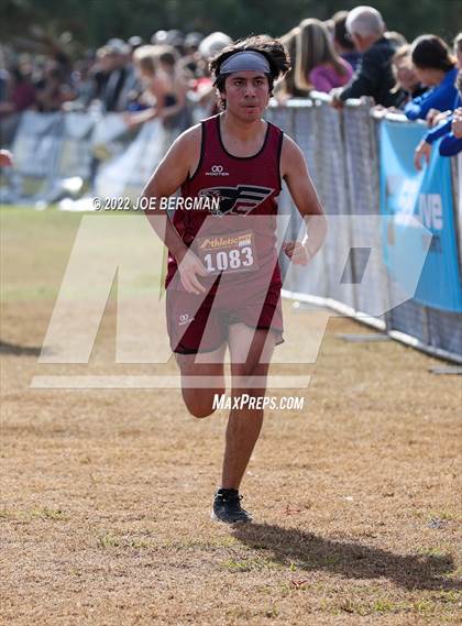 Thumbnail 2 in CIF Central Section Cross Country Championships (Boys D5 Race) photogallery.