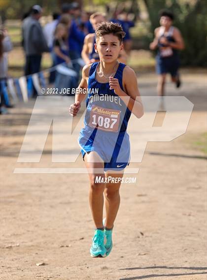 Thumbnail 2 in CIF Central Section Cross Country Championships (Boys D5 Race) photogallery.