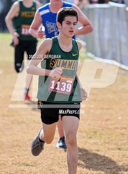 Thumbnail 2 in CIF Central Section Cross Country Championships (Boys D5 Race) photogallery.
