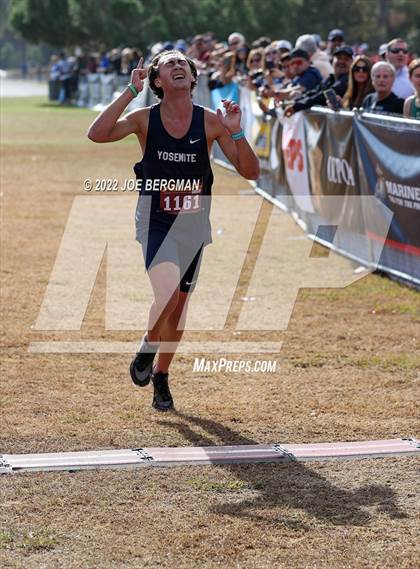 Thumbnail 2 in CIF Central Section Cross Country Championships (Boys D5 Race) photogallery.