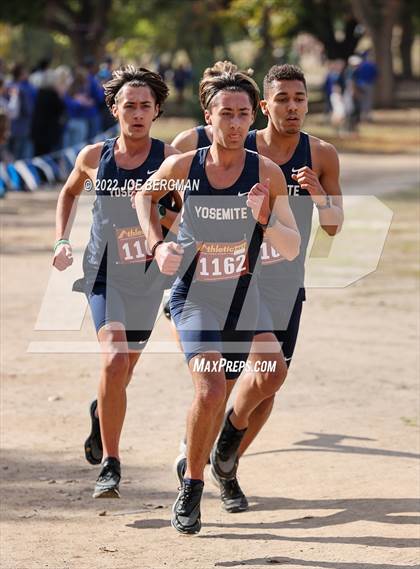 Thumbnail 2 in CIF Central Section Cross Country Championships (Boys D5 Race) photogallery.