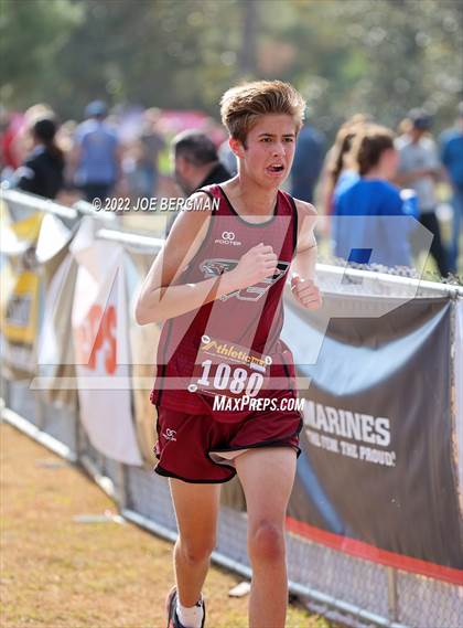 Thumbnail 2 in CIF Central Section Cross Country Championships (Boys D5 Race) photogallery.