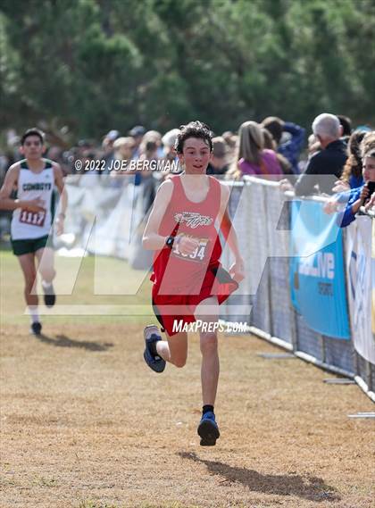 Thumbnail 3 in CIF Central Section Cross Country Championships (Boys D5 Race) photogallery.