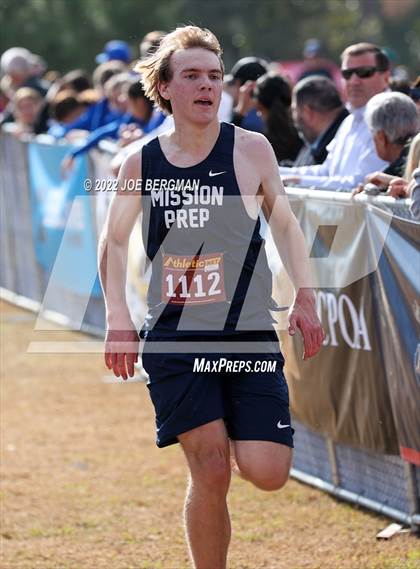 Thumbnail 3 in CIF Central Section Cross Country Championships (Boys D5 Race) photogallery.