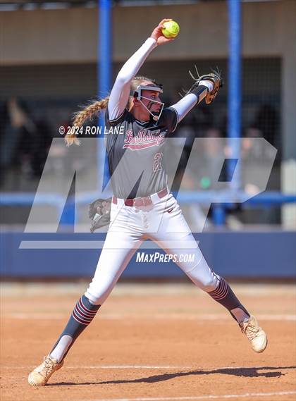 Thumbnail 1 in Edmond Memorial vs Mustang (OSSAA 6A Quarterfinal) photogallery.