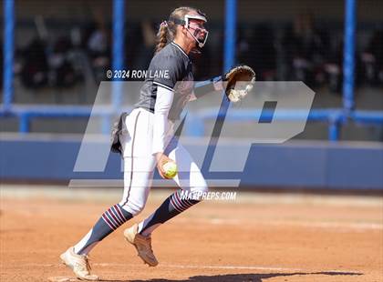 Thumbnail 1 in Edmond Memorial vs Mustang (OSSAA 6A Quarterfinal) photogallery.