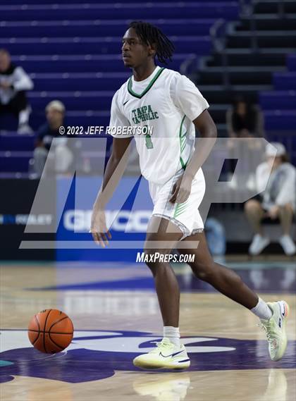 Thumbnail 1 in Canterbury vs Tampa Catholic (City of Palms Classic) photogallery.