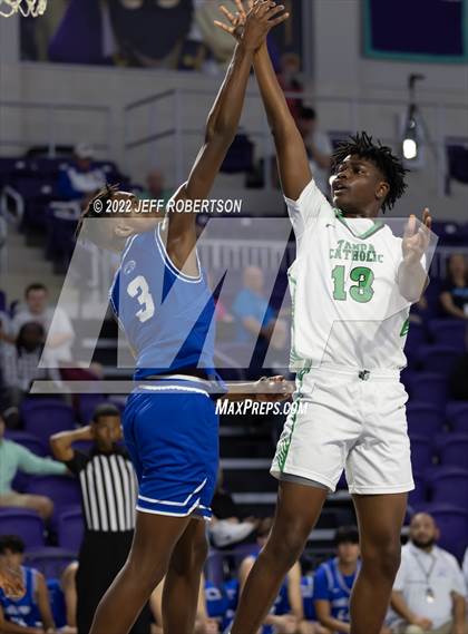 Thumbnail 3 in Canterbury vs Tampa Catholic (City of Palms Classic) photogallery.