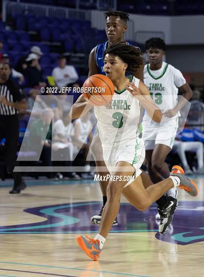 Thumbnail 1 in Canterbury vs Tampa Catholic (City of Palms Classic) photogallery.