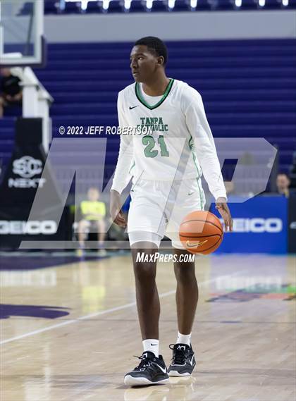 Thumbnail 2 in Canterbury vs Tampa Catholic (City of Palms Classic) photogallery.