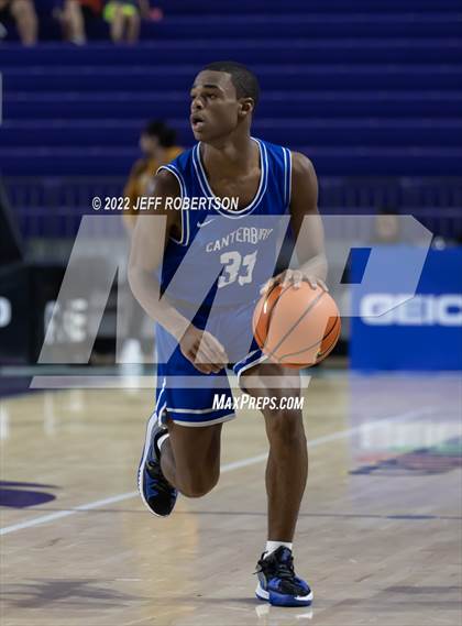Thumbnail 2 in Canterbury vs Tampa Catholic (City of Palms Classic) photogallery.