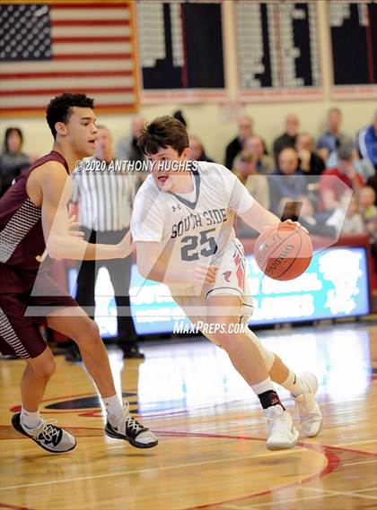 Thumbnail 1 in Mepham vs South Side (Section ViII Class A Quarterfinal)   photogallery.