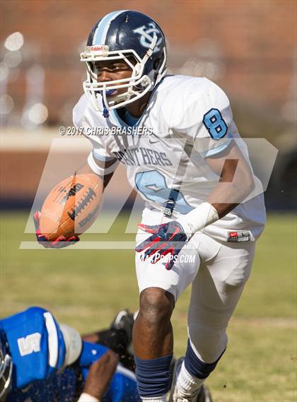 Thumbnail 3 in Jefferson Davis County vs. Yazoo County (MHSAA 3A Final) photogallery.