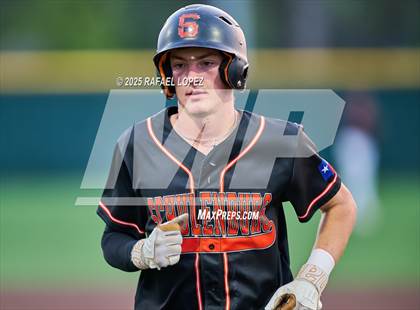 Thumbnail 1 in Schulenburg vs. Johnson City (UIL 2A D1 Baseball Regional Semis) photogallery.