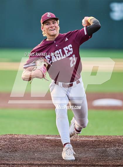 Thumbnail 1 in Schulenburg vs. Johnson City (UIL 2A D1 Baseball Regional Semis) photogallery.