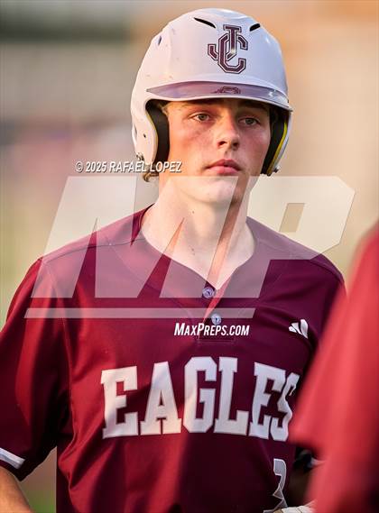 Thumbnail 2 in Schulenburg vs. Johnson City (UIL 2A D1 Baseball Regional Semis) photogallery.