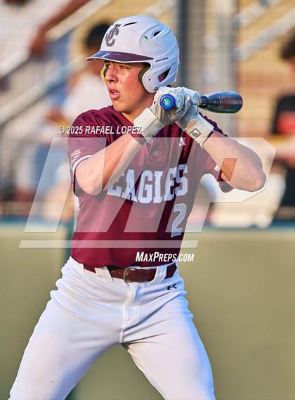 Thumbnail 2 in Schulenburg vs. Johnson City (UIL 2A D1 Baseball Regional Semis) photogallery.