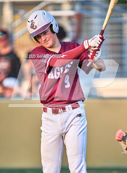 Thumbnail 3 in Schulenburg vs. Johnson City (UIL 2A D1 Baseball Regional Semis) photogallery.