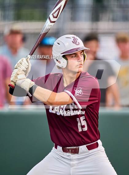 Thumbnail 2 in Schulenburg vs. Johnson City (UIL 2A D1 Baseball Regional Semis) photogallery.