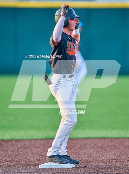Thumbnail 2 in Schulenburg vs. Johnson City (UIL 2A D1 Baseball Regional Semis) photogallery.