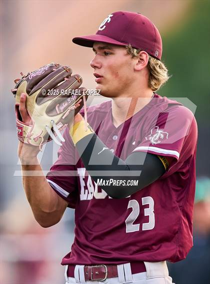 Thumbnail 1 in Schulenburg vs. Johnson City (UIL 2A D1 Baseball Regional Semis) photogallery.