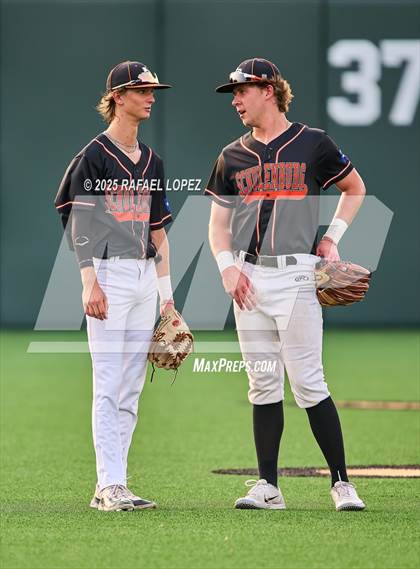 Thumbnail 2 in Schulenburg vs. Johnson City (UIL 2A D1 Baseball Regional Semis) photogallery.