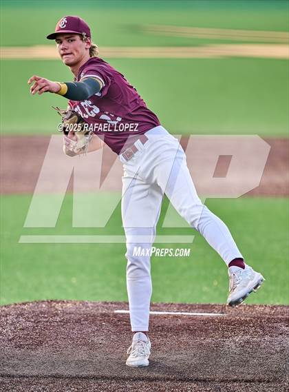 Thumbnail 3 in Schulenburg vs. Johnson City (UIL 2A D1 Baseball Regional Semis) photogallery.